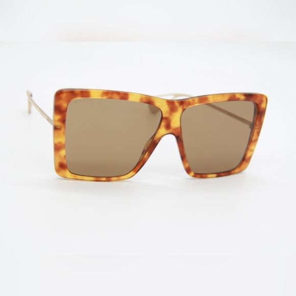 NEW GUCCI GG0434S 003 UNISEX SUNGLASSES GUCCI NEW COLLECTION EYEWEAR GUCCI - Picture 10 of 14